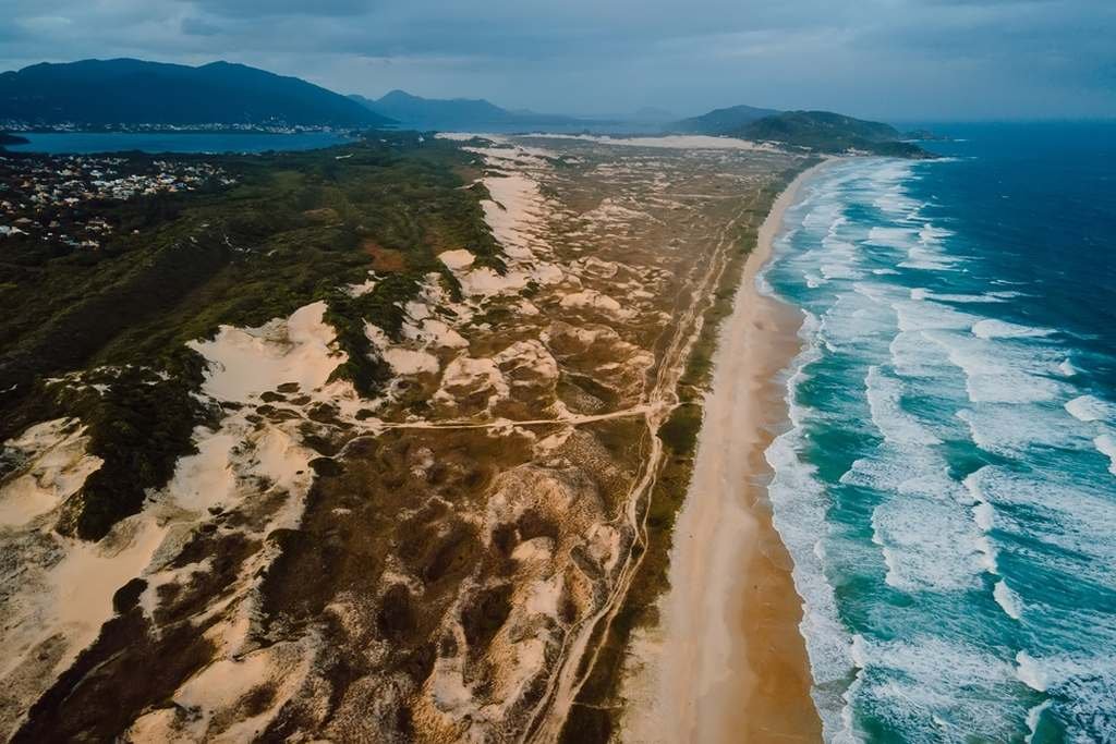 vista panorâmica bairro rio tavares Florianópolis