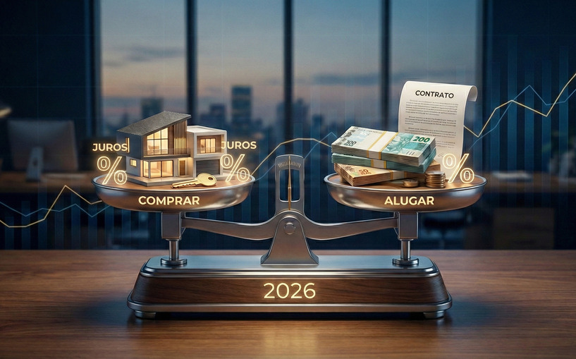 Comprar Imóvel em 2026 ou Alugar? Cenário Econômico Atual