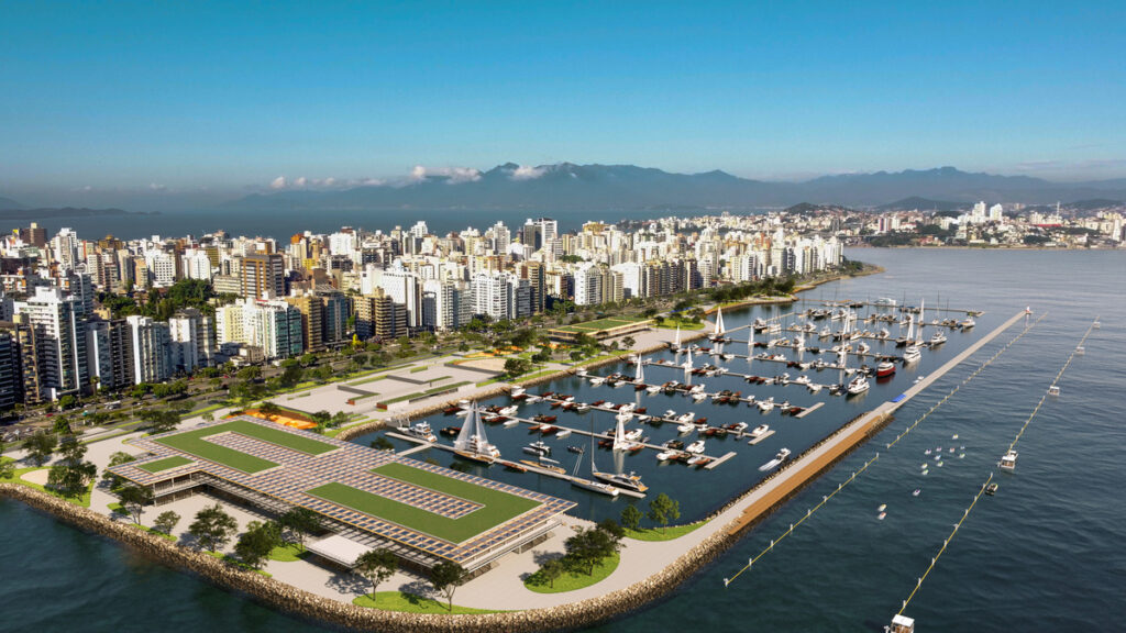 marina beira mar - florianópolis