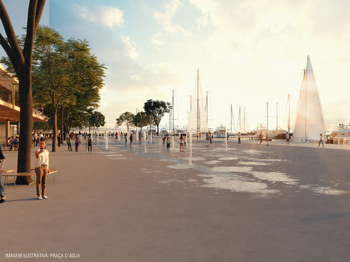 marina beira mar - florianópolis - espelho