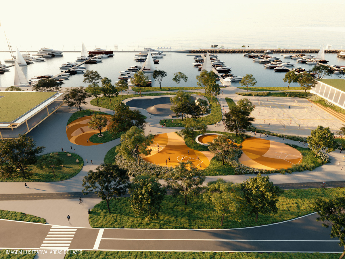 marina beira mar - florianópolis - lazer